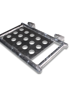 Piglet door 318x440 with holes galv f/farrowing crate Agilo